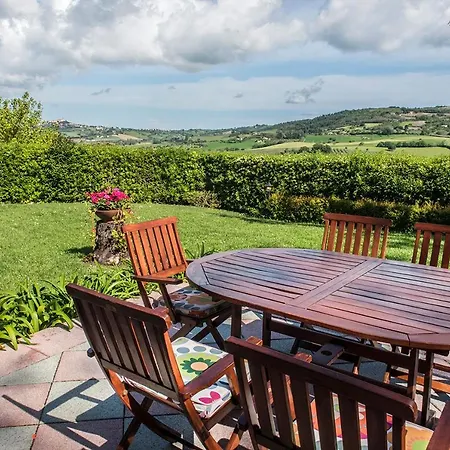 S315 - Sirolo, Singola Con Giardino Panoramico * Casa Petromilli